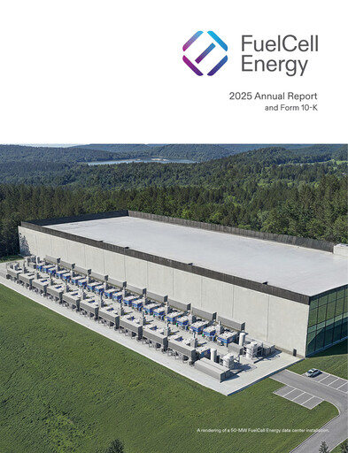 Vorschaubild FuelCell Energy
 Jahresbericht 2025