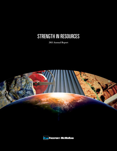 Thumbnail Freeport-McMoRan Annual Report 2013