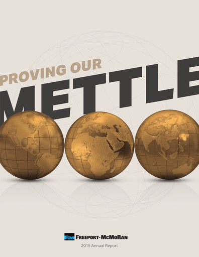 Thumbnail Freeport-McMoRan Annual Report 2015