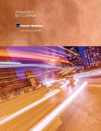 Thumbnail Freeport-McMoRan Annual Report 2017