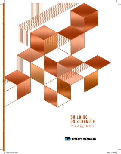 Thumbnail Freeport-McMoRan Annual Report 2019