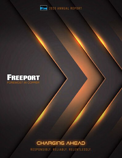 Thumbnail Freeport-McMoRan Annual Report 2020