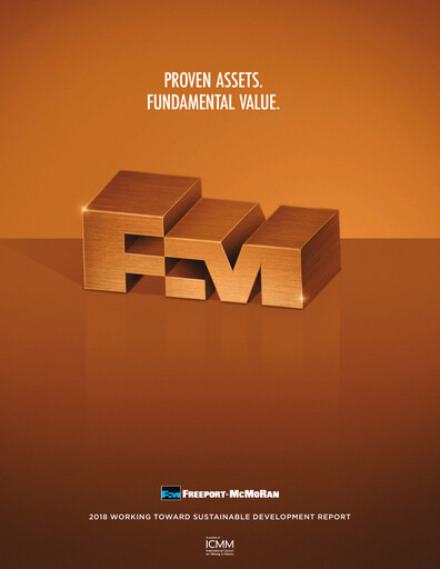 Thumbnail Freeport-McMoRan Sustainability Report 2018