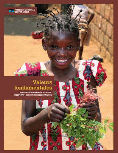 Thumbnail Freeport-McMoRan Sustainability Report 2008