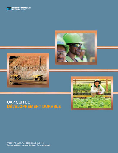 Thumbnail Freeport-McMoRan Sustainability Report 2009