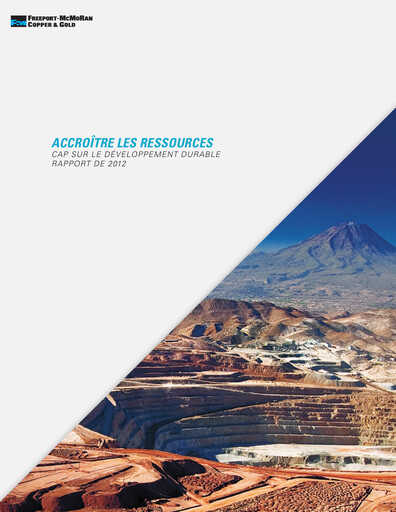 Thumbnail Freeport-McMoRan Sustainability Report 2012