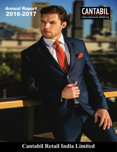 Thumbnail Cantabil Retail India
 Annual Report 2016-2017