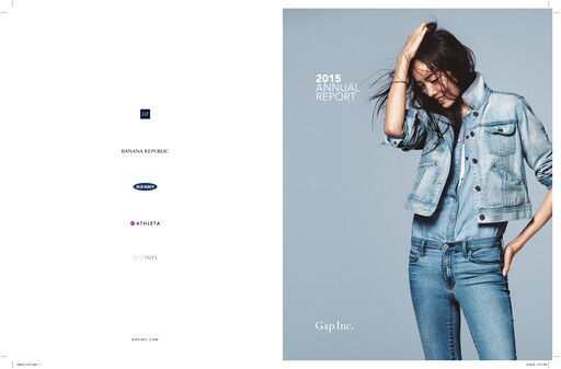 Vorschaubild Gap Inc.
 Jahresbericht 2015