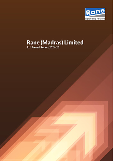 Thumbnail Rane Brake Lining Annual Report 2024-2025