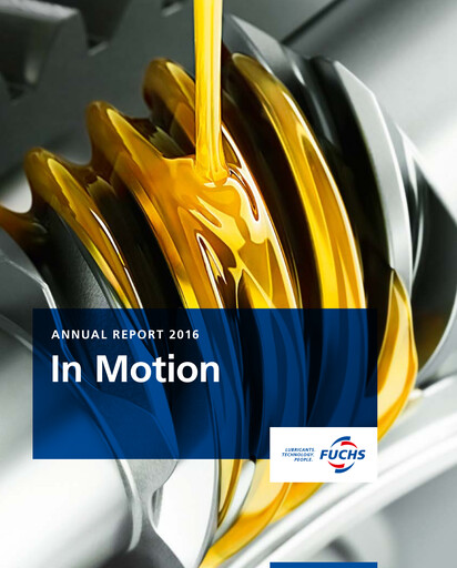 Thumbnail Fuchs Petrolub
 Annual Report 2016