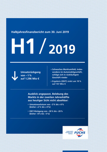 Thumbnail Fuchs Petrolub
 Financial Report 2019-h1