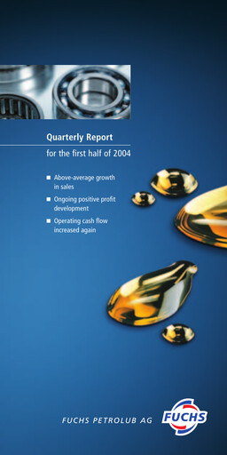 Thumbnail Fuchs Petrolub
 Financial Report 2004-h1