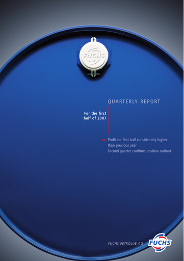 Thumbnail Fuchs Petrolub
 Financial Report 2007-h1