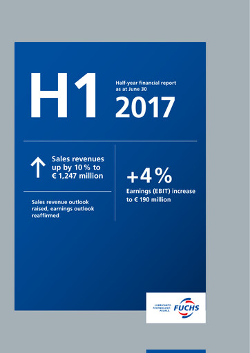 Thumbnail Fuchs Petrolub
 Financial Report 2017-h1