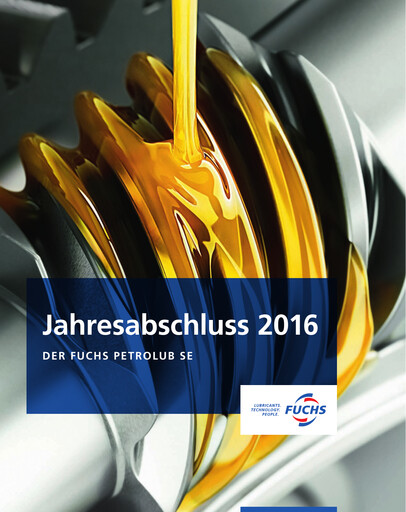 Thumbnail Fuchs Petrolub
 Financial Statement 2016