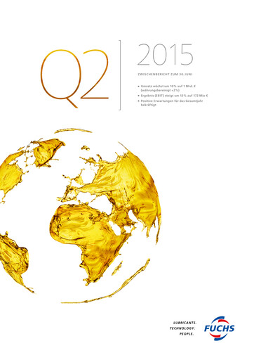 Thumbnail Fuchs Petrolub
 Half-year Report 2015-h1