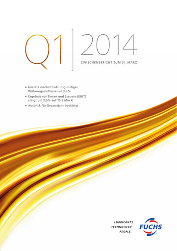 Miniature Fuchs Petrolub
 Rapport trimestriel 2014-q1