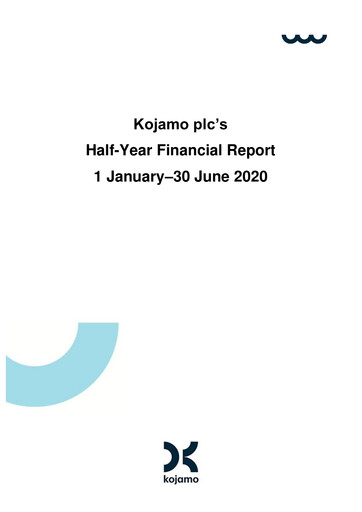 Thumbnail Kojamo Half-year Report 2020-h1