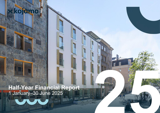 Thumbnail Kojamo Half-year Report 2025-h1