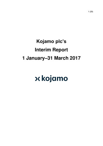 Thumbnail Kojamo Quarterly Report 2017-q1
