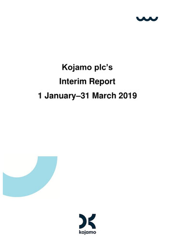 Thumbnail Kojamo Quarterly Report 2019-q1