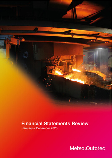 Thumbnail Metso Financial Report 2020