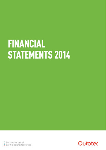 Thumbnail Metso Financial Statement 2014
