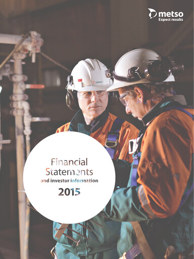 Thumbnail Metso Financial Statement 2015