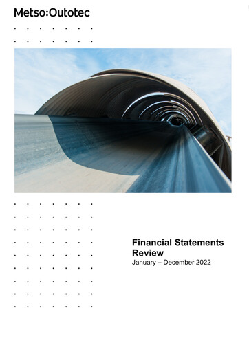 Thumbnail Metso Financial Statement 2022