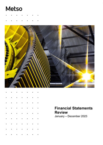 Thumbnail Metso Financial Statement 2023