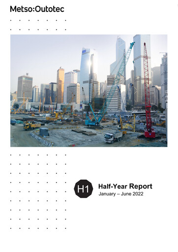 Thumbnail Metso Half-year Report 2022-h1