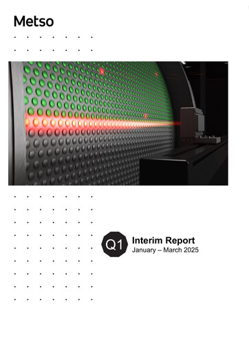 Thumbnail Metso Quarterly Report 2025-q1