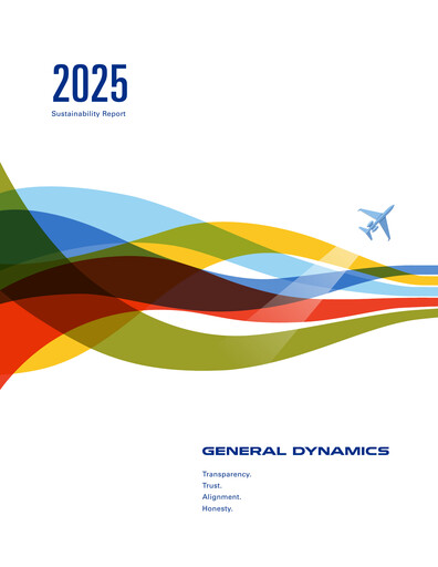 Vorschaubild General Dynamics Nachhaltigkeitsbericht 2025