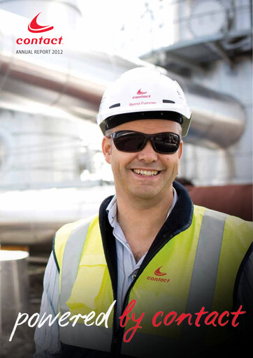 Thumbnail Contact Energy
 Annual Report 2012