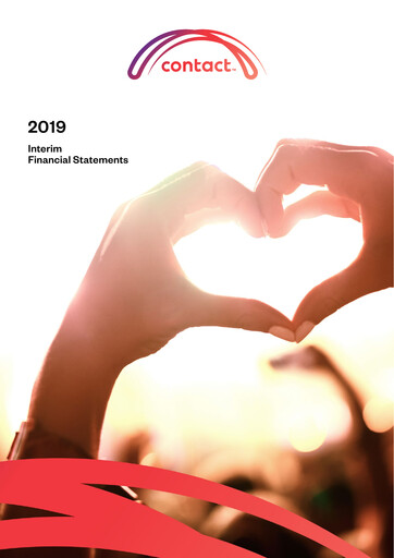 Thumbnail Contact Energy
 Half-year Report 2019-h1