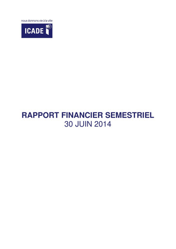 Miniature Icade Rapport semestriel 2014-h1