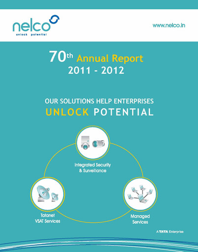 Thumbnail Nelco Annual Report 2011-2012