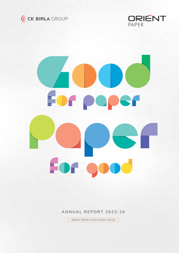 Miniature Orient Paper Mills
 Rapport annuel 2023-2024