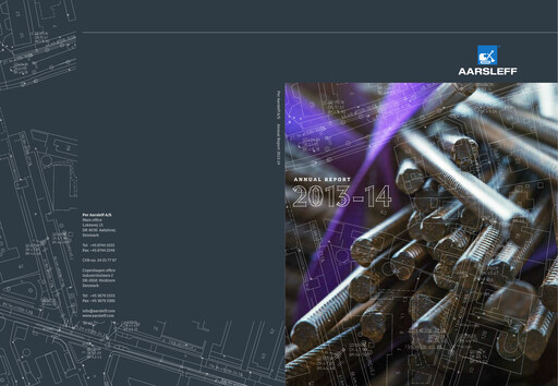 Thumbnail Per Aarsleff Holding A/S B Annual Report 2013-2014