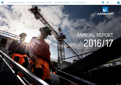 Thumbnail Per Aarsleff Holding A/S B Annual Report 2016-2017