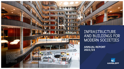 Thumbnail Per Aarsleff Holding A/S B Annual Report 2022-2023