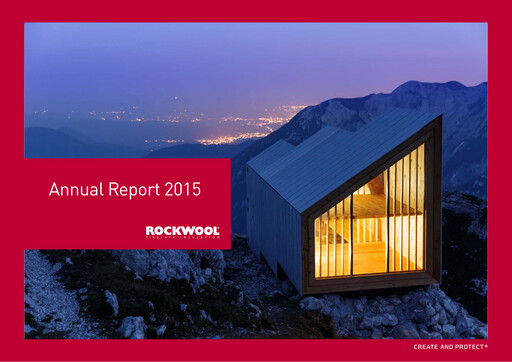 Thumbnail Rockwool Annual Report 2015