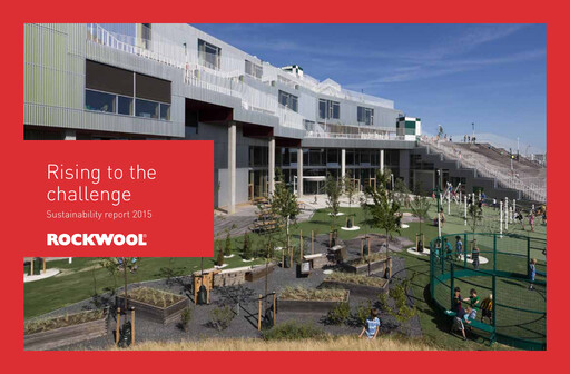 Thumbnail Rockwool Sustainability Report 2015