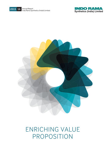 Thumbnail Indorama Synthetics Annual Report 2015-2016