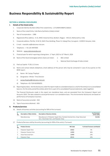 Thumbnail Indorama Synthetics ESG Report 2023-2024