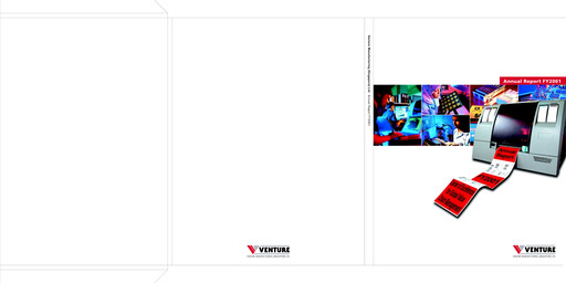 Thumbnail Venture Corporation Annual Report 2001