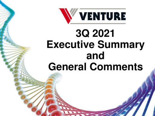 Miniature Venture Corporation Rapport trimestriel 2021-q3