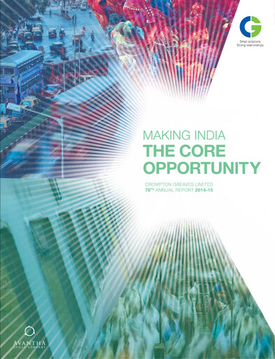 Thumbnail CG Power and Industrial Solutions Annual Report 2014-2015