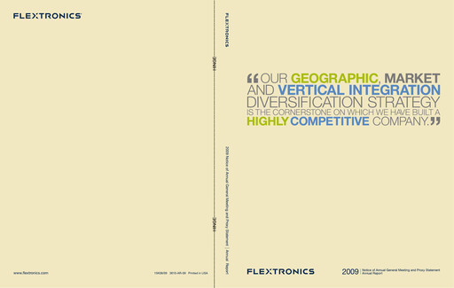 Thumbnail Flex Annual Report 2009