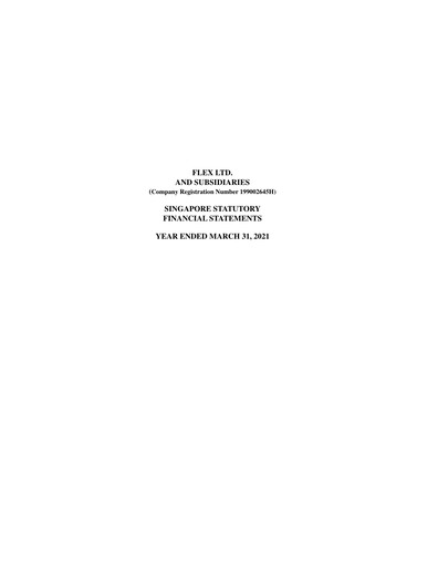 Thumbnail Flex Financial Statement 2021